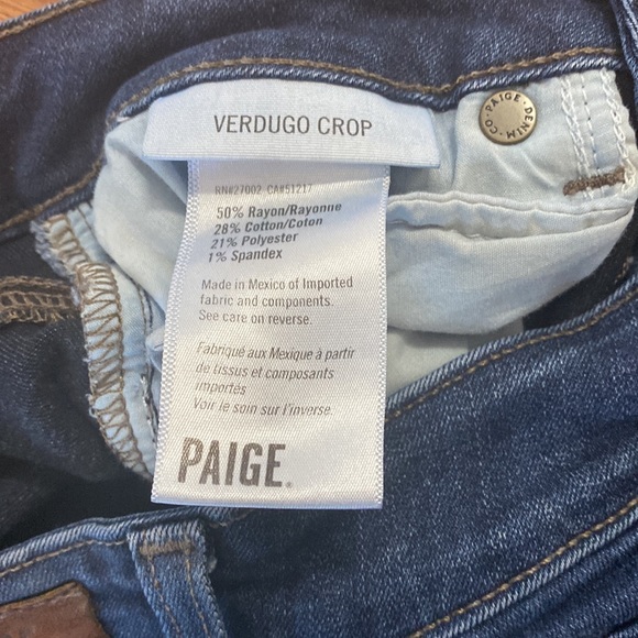 PAIGE Verdugo Crop Jeans - Picture 6 of 11